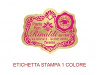 Etichette adesive per fioristi, fiorai e vivaisti (mm 38x31)  (cod.22G)